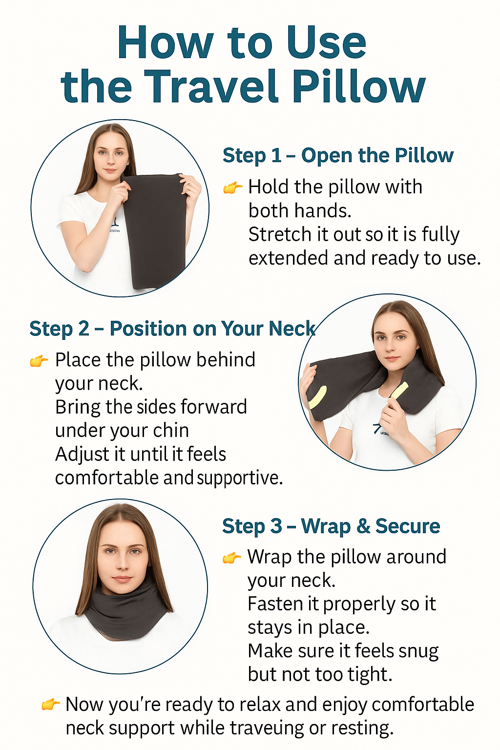 TravelEase™ Pillow.